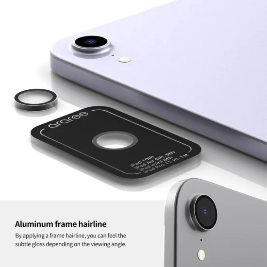 Camera Metal Ring Ipad Pro 11 / Ipad Pro 13 Core Araree - Clear
